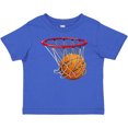 thumbnail image 3 of Inktastic Basketball Swish Boys or Girls Baby T-Shirt, 3 of 5