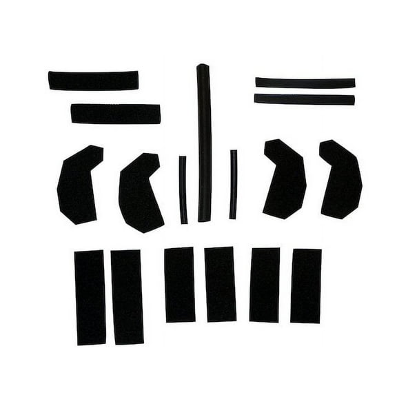 Hard Top Seal - Compatible with 2007 - 2017 Jeep Wrangler 2008 2009 2010 2011 2012 2013 2014 2015 2016