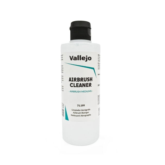 Limpiador de aerógrafo Vallejo Aux 200 ml