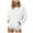 White, variant on Splozh Hoodie for Womens Pullover Christmas Hoodie for Women Sweatshirts Women Graphic Crewneck Tops Blouse Black,M