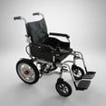 thumbnail image 2 of Silla De Ruedas Electrica De Acero Plegable Compacta, 2 of 7