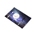 thumbnail image 3 of MKHERT Fantasy Milky Way Stars Painting Decor, Girl Looking at The Space Landscape Placemats Table Mats for Dining Room Kitchen Table Decoration 12x18 inch,Set of 4, 3 of 4