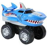 Dazmers Shark Monster Truck Toy for Toddlers & Kids - Battery Powered ...