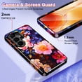 thumbnail image 6 of CASEFIV for Samsung Galaxy S26 Ultra Case,Marble Pattern Design Slim Rugged Shockproof Protective Anti-Scratch Phone Cover for Women Men Girls,Blue Rose, 6 of 7