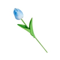 1pcs Artificial Tulip Flowers 13" Fake PU Tulips Bouquet Faux Flowers Tulips for Floral Arrangements Table Centerpieces Kitchen Home Indoor Easter Spring Valentine's Day Decorations