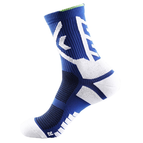 Sales 2026 Ankle Athletic Running Socks Under $2 GIJNRIUIUA Dark Blue Crew Socks Basketball Socks Cushioned Athletic Sports Socks for Men & Women Scrunch Socks