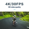 thumbnail image 3 of Cámara de vídeo HD 4K, videocámara Digital montada en la cabeza con Wifi, batería de 1250Mah, cámara de Vlogging portátil con cabezal impermeable IP65, 3 of 5