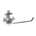 thumbnail image 2 of HANDCRAFTED NAUTICAL D√âCOR Antique Silver Cast Iron Anchor Hand Towel Holder 10", 2 of 2