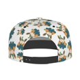 thumbnail image 2 of Kdxio Cute Bunny Print Snapback Hat for Men Women,Adjustable Baseball Cap, 2 of 7