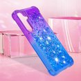 thumbnail image 5 of Case for FOXDOCK Samsung Galaxy A15 Glitter Zipper Wallet Case with Short Hand Strap, 5 of 5