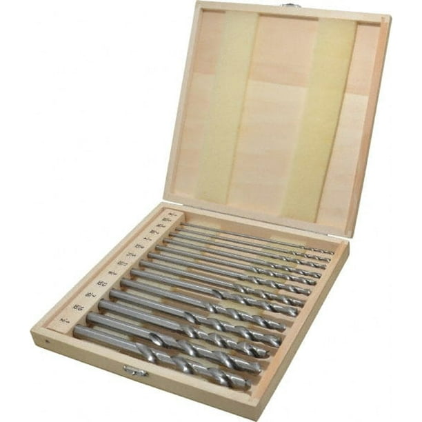 Value Collection 1/8 to 1/2", 118° Point, Oxide Finish, HSS Aircraft