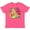Retro Heather Pink, variant on Inktastic My Great Grandma Loves Me Cute Sloth and Baby Youth T-Shirt