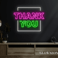 thumbnail image 2 of Glowneon Thank You Neon Sign, Restaurant Led Sign, Coffee Shop Decor, 2 of 5
