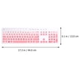 thumbnail image 3 of KAKOWELY 1 Pc Silicone Keyboard Protective Cover Compatible for Dell KB216 Wired Keyboard,17.32X"X5.12"X0.12", 3 of 4