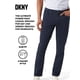 thumbnail image 3 of Pantalones DKNY Ultimate Stretch Ajuste Slim Elegantes para Hombre en Azul Marino, 3 of 6