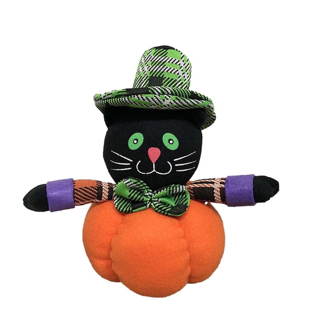Clearance!Juguetes de peluche de Halloween, figuras de peluche de bruja, decoración de Halloween