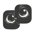 thumbnail image 3 of KUIFORTI Funny Eyes Windshield Sun Shade for Women, Wear-Resistant Car Shade Front Windshield, 2Pcs Novelty Vehicle Accessories for Your Car, 3 of 5