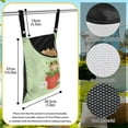 thumbnail image 6 of ZIATUBLE Frog Clothes Pins Bag Strawberry Clothes Pins Bag Holder 2 Pieces Set Easy to Install Clothes Pin Storage Bag Portable Wardrobe Clothes Storage Organizer Closet with Hanging Rack, 6 of 7