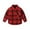 Red2, variant on SHTXOZHI Kids Boys Girls Plaid Shirts Long Sleeve Button Down Collared Shirts with Pocket Casual Jacket