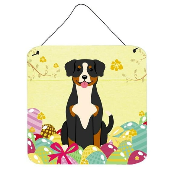 Easter Eggs Entlebucher Wall or Door Hanging Prints