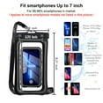 thumbnail image 7 of [2 pack] [up to 8.5"] waterproof floating phone pouch with lanyard, ic iclover waterproof phone case cover, transparent pvc underwater cell phone pouch dry bag - l size (9.9"x4.7"), 7 of 7
