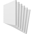 thumbnail image 2 of Ekena Millwork 7 3/4"W x 7 3/4"H x 1/2"T PVC Hobby Boards, Unfinished (6-Pack), 2 of 6