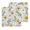 Green White, variant on Spring Daisy Kitchen Dish Towels for Drying Dishes Set of 2, Farmhouse Country Flower Leaf Plant Wood Grain Waffle Weave Microfiber Hand Tea Bathroom Towels Quick Dry & Absorbent Towel 12x12