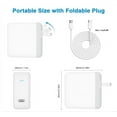 thumbnail image 4 of Omnihil 45W USB-C Wall Charger for/Compatible with/Works with&nbsp;Peloton FSP065-APDC8R01, 4 of 5