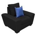 thumbnail image 3 of Sillón El Bazar Store Islandia Lino negro 1 plaza, Modular, Moderno, 3 of 4