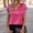 R9-Hot Pink, variant on Textilo Women Silk Satin Tops Cap Short Sleeve V Neck Blouses Solid Color Shirts Summer Business Work Loose Classic Top,Camel L