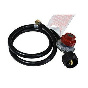 concord high pressure regulator hose 0-20 psi adjustable propane (10 ft)