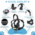 thumbnail image 3 of PcEoTllar No Pull Dog Harness, Adjustable Reflective Soft Padded Pet Dog Vest Harness for Small Medium Large Dog Breeds Outdoor Training Walking, 3 of 9