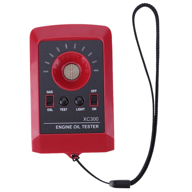 Analizador de gas diésel 12V Probador de de aceite de automóvil Probador de aceite de automóvil digital
