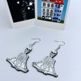 thumbnail image 4 of Mall of Style - Skeleton Earrings for Halloween - Creepy Skull Jewelry (The Skeleton), 4 of 6