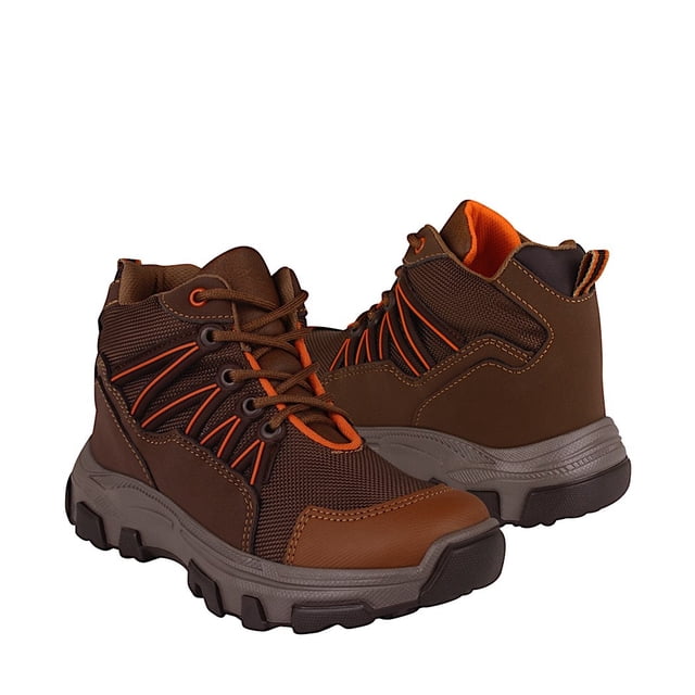 BOTINES NIÑO STYLO 2307-5 TEXTIL CAFÉ Stylo 2307-5