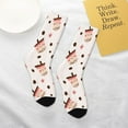 thumbnail image 4 of Uemuo Milk Tea Printed Kids Boys Socks Seamless Crew Socks Crazy Funny Athletic Sport Socks for Children, 4 of 6