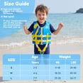 thumbnail image 5 of Gogokids Kids Swim Vest Toddler Life Jacket,Flotation Swimming Aid with Adjustable Safety Strap for Boys Girls Age 2-9 Years/28-66Lbs, 5 of 9