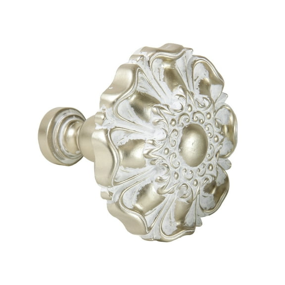 Set of 2 Gold Contemporary Window Curtain Tie Backs 4.25"