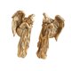 thumbnail image 4 of 2 Piezas Estatua de Ángel Figura Decorativa de Pared Escultura de Resina Artesanía Coleccionable Colgante Adecuadas para Sala de Estar Jardín Oficina, 4 of 9