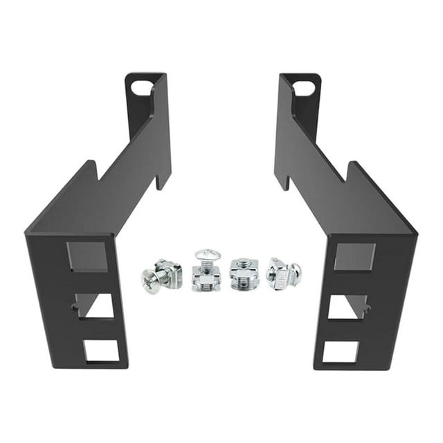 Kit adaptador de montaje para rack de servidor 1U, extensión de profundidad, profesional, adaptador de rack empotrado resistente de metal, soporte de