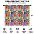 thumbnail image 2 of Blackout Kids Curtains,Colorful Dog Paw Footprint Childrens Insulated Curtains Set Of 2,Bedroom Essentials,Toddler Room Decor 52"x84"(132x213cm), 2 of 4