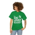 thumbnail image 3 of This Girl Loves Rugby Funny T-Shirt, 3 of 4