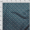 thumbnail image 3 of oneOone Cotton Jersey Teal Blue Fabric Kids Animal Sewing Craft Projects Fabric Prints By Yard 58 Inch Wide, 3 of 5