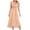 summer dress for women-Pink, variant on ZVAVZ Wedding Guest Dresses for Women Women's Fashion Slim Fit V-Neck Embroidered Bright Screen Medium Length Dress