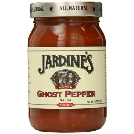 Salsa Ghost Pepper, Pack of 3 By Jardines (Best Salsa For Sale)