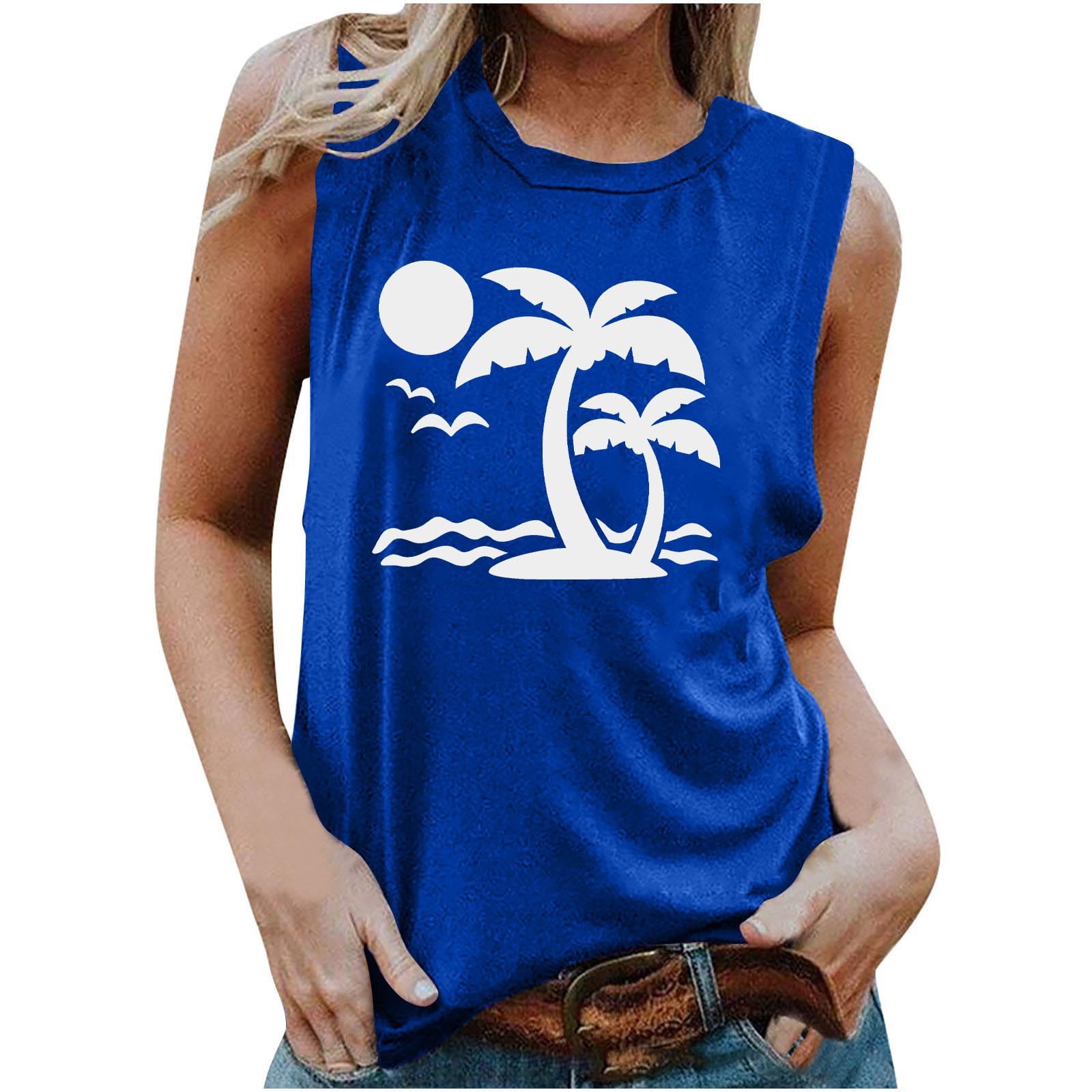 Independence Day Tops For Women UK Party Wear July 4th American Flag Star T Shirt Plus Size Short Sleeve Top T-Shirts Women's Shirts Eleagnt Tunic Tees Dressy Blouses Summer Pullover