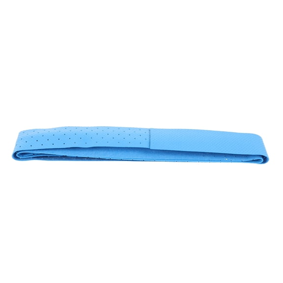 HONMEET Badminton Racket Grip Tape, Blue Eva, Anti-Slip, Sweat-Absorbent, 5Pcs