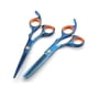 thumbnail image 1 of Juego de tijeras de barbero profesionales de 6,5 pulgadas con tijeras de entresacar para un corte de pelo preciso., 1 of 5