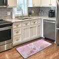 thumbnail image 2 of SKYSONIC Cute Bunny Donut Area Rug 39x20 in, Stain Resistant Comfy Carpet Throw Rug with Elastic Cotton Interlayer for Kitchen Bathroom Living Room Bedroom, 2 of 7