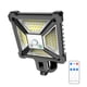 thumbnail image 3 of Luces solares para exteriores LED de seguridad con sensor de movimiento | 88 LED brillantes | IP65 a prueba de agua | 3 modos de iluminación | Mando a distancia | Luz de pared alimentada por energía, 3 of 9